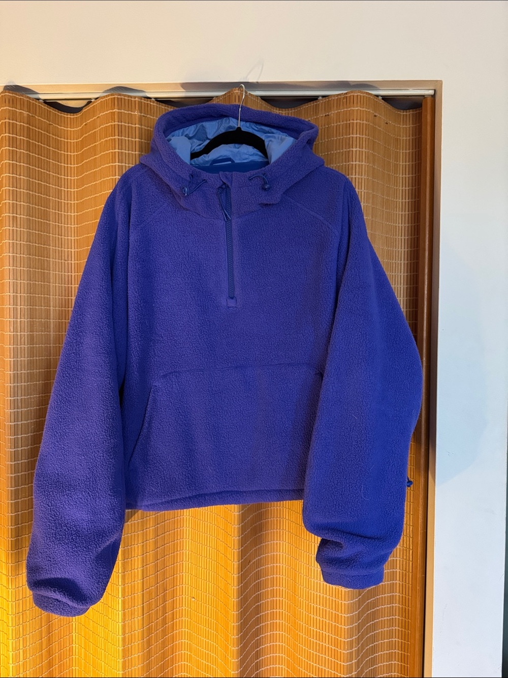 Outdoor Voices Half-Zip Hooded Fleece Pullover